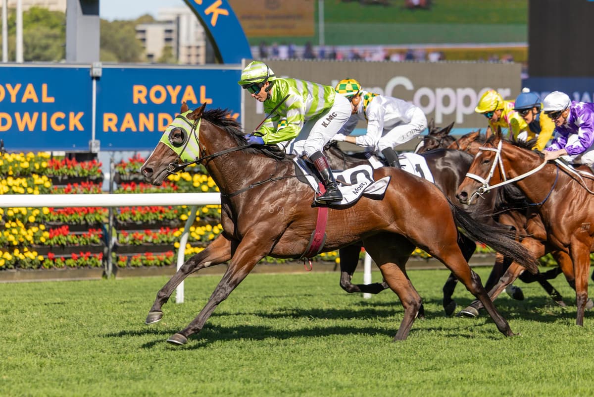 Snitzel Dancer on Queensland Oaks path