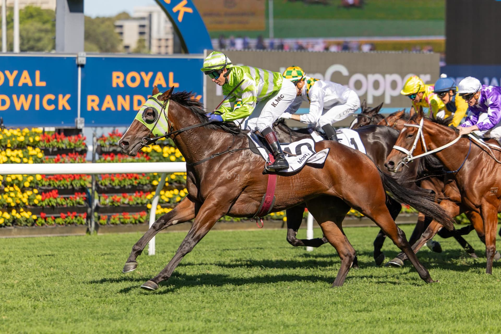 Snitzel Dancer on Queensland Oaks path